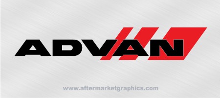 Advan Performance Decals 02 - Pair (2 pieces)